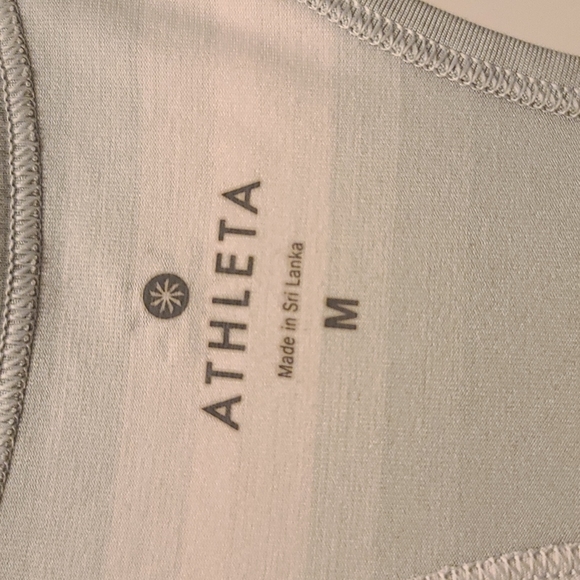 ATHLETA Chi Ombre Moon Gray Tank Top, Size Medium - Picture 5 of 8